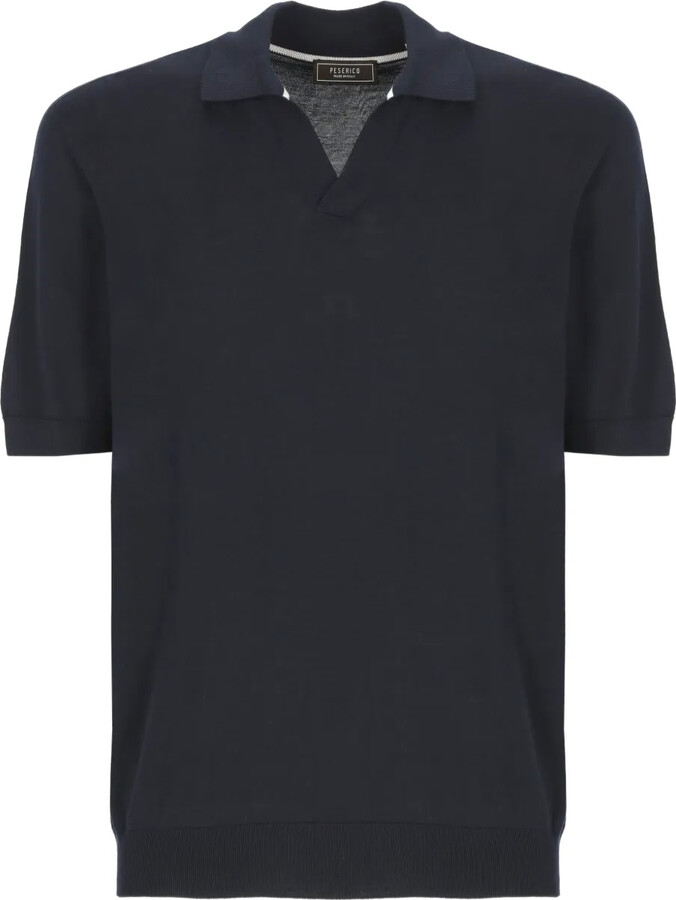 Peserico Short-Sleeve Polo Shirt