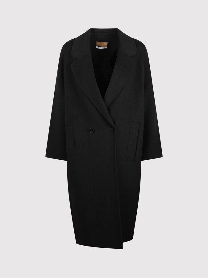 Leon & Loulou Paris Double Breasted & Peacoat Black