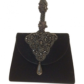 Thumbnail for your product : Saint Laurent Black Velvet Handbag