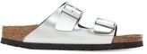 Thumbnail for your product : Birkenstock Arizona Laminated Slide Sandals