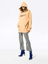 Thumbnail for your product : Marques Almeida mid rise striped flared trousers