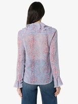 Thumbnail for your product : See by Chloe Patterned Ruffled Blouse