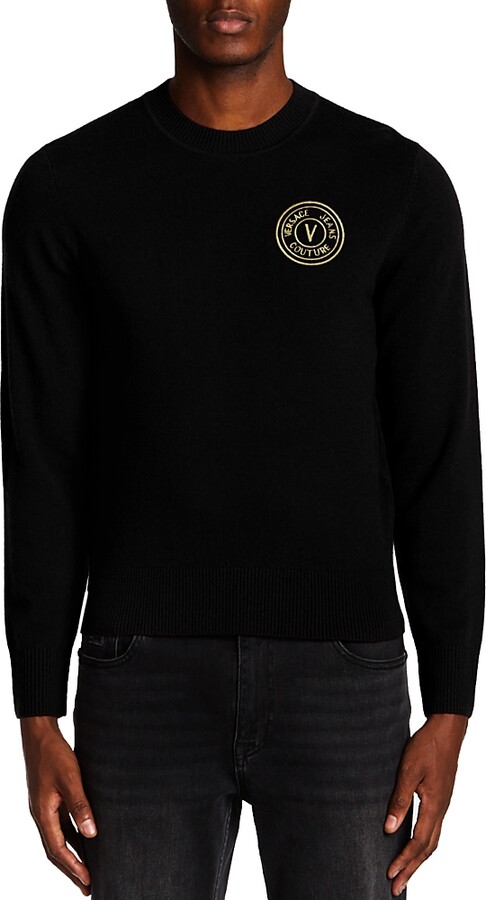 Versace Jeans Couture Crewneck Logo Sweater