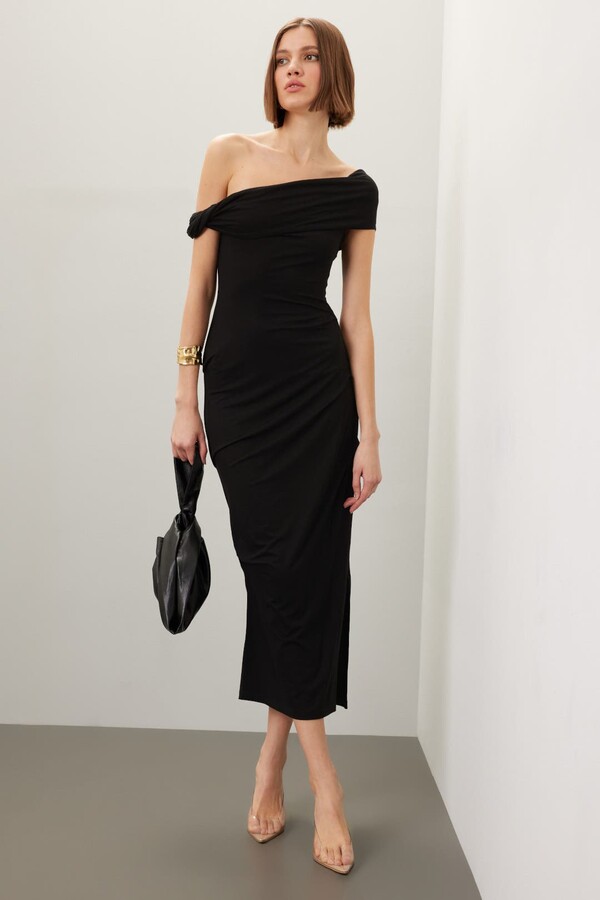 PARIS GEORGIA Elemental Ida Dress Black