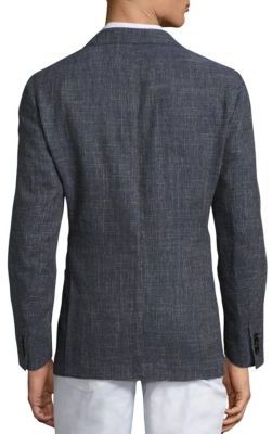 Michael Kors Textured Wool-Blend Blazer
