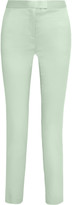 Thumbnail for your product : Alexander Wang T by Stretch-cotton twill skinny-leg pants