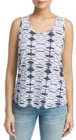 Thumbnail for your product : Andrew Marc Tie-Dye Cutout Tank