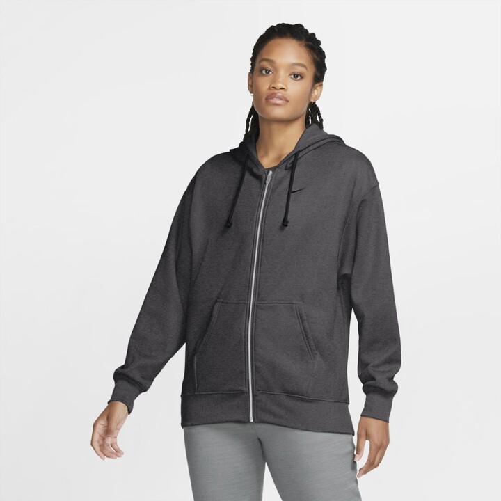 nike therma zip hoodie women's