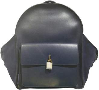 Buscemi \N Blue Leather Backpacks