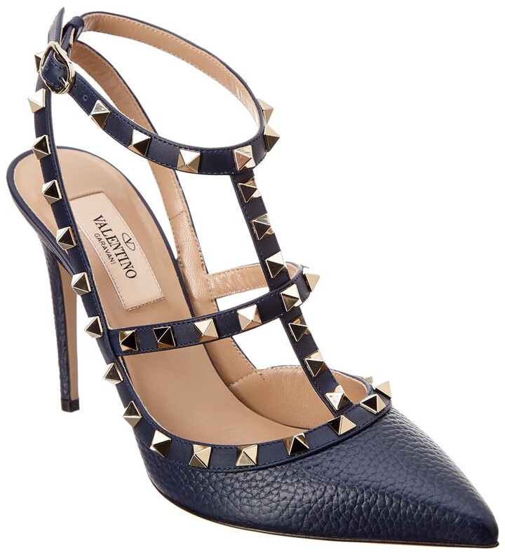Valentino Blue Women's Pumps | Shop the world's largest collection of  fashion | ShopStyle