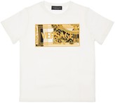 Thumbnail for your product : Versace Logo Print Cotton Jersey T-shirt