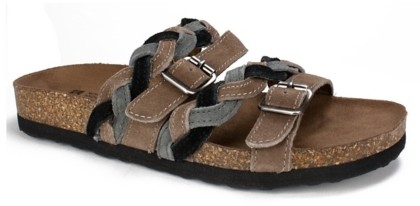 white mountain huntington flat sandal