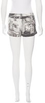 Thumbnail for your product : Roberto Cavalli Denim Printed Shorts