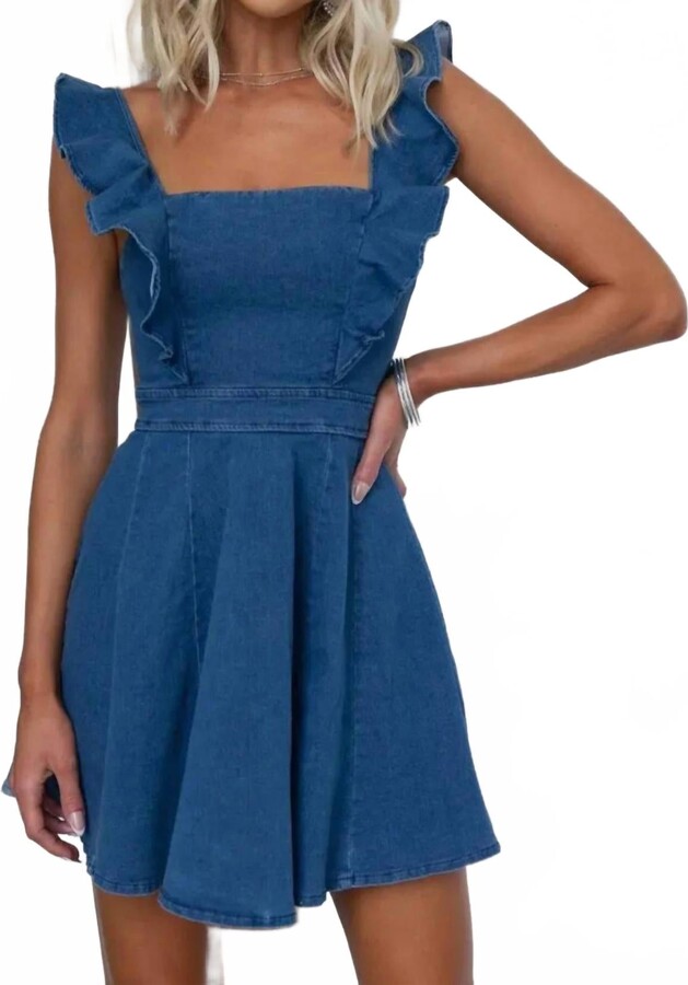 Hope & Sunshine Ryder Dress In Denim