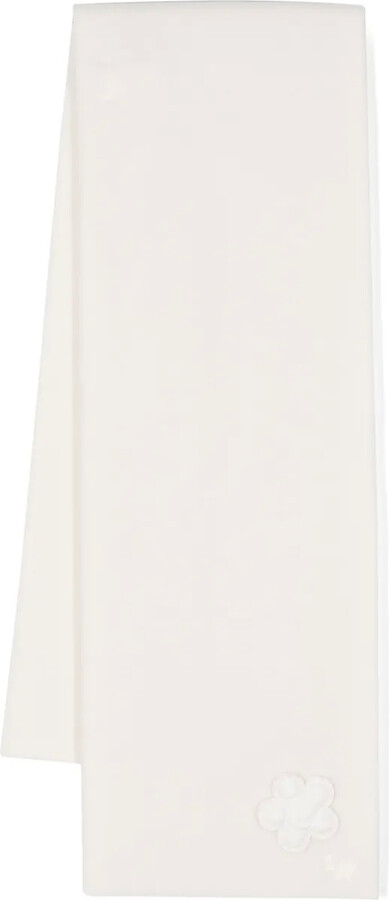 Logo-Embroidered Scarf