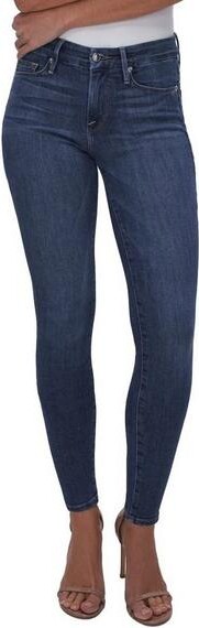 Good American Women's Good Legs Slim Fit Skinny Jeans Blue 0 29