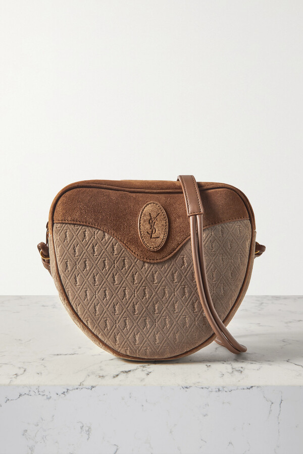 Shoulder Bag Ysl Velvet Crossbody Saint Laurent Le Monogramme Cœur