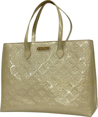 Patent leather purse Louis Vuitton White in Patent leather - 40778739