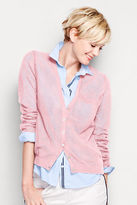 Thumbnail for your product : Lands' End Women's Supima Pointelle Cardigan Sweater
