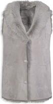 Thumbnail for your product : Wolfie Fur Toscana Suede Shearling Vest