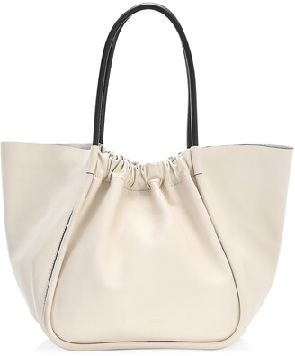 Proenza Schouler XL Ruched Leather Tote