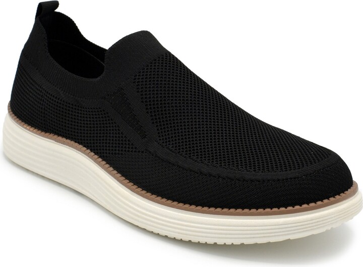 Akademiks Men's Olney Knit Slip-On Sneaker