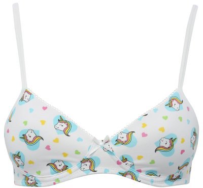 M&Co Unicorn print non wire bra - ShopStyle