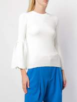 Thumbnail for your product : Valentino bell-sleeved sweater