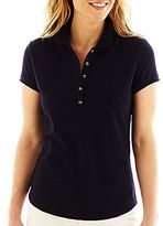 Thumbnail for your product : Liz Claiborne Short-Sleeve Polo Shirt