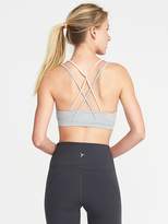 Thumbnail for your product : Old Navy Light-Support Strappy Sports Bra for Women