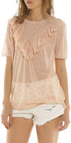 Thumbnail for your product : Glamorous Frill Spot Top