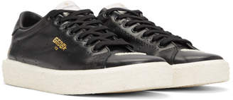 Golden Goose Black Vulcanized Tennis Sneakers