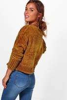 Thumbnail for your product : boohoo Petite Premium Chenille Jumper