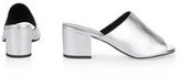 Thumbnail for your product : New Look Wide Fit Silver Peep Toe Mules