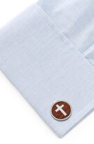 Thumbnail for your product : Cufflinks Inc. Cross Wood Cuff Links