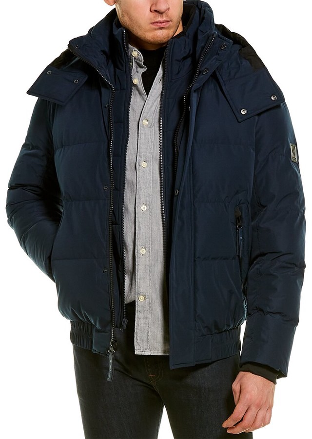 Andrew Marc Down Bomber Jacket ShopStyle