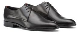 HUGO BOSS Derby shoes in smooth leather with rubber-injected sole
