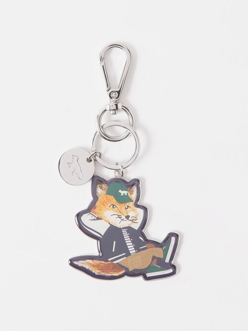 MAISON KITSUNÉ Dressed Fox Key Ring - ShopStyle