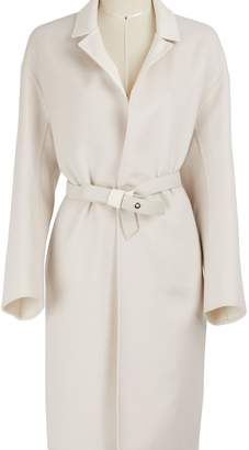 Loro Piana Reversible belted cashmere coat