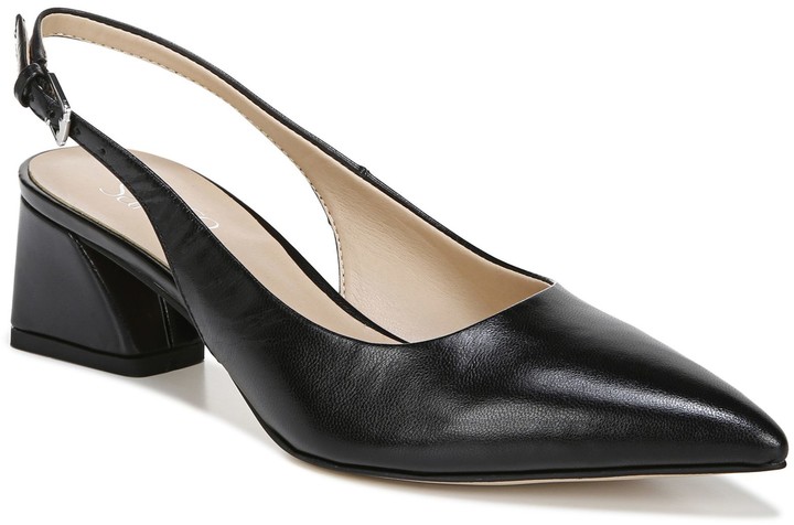 franco sarto block heel pump
