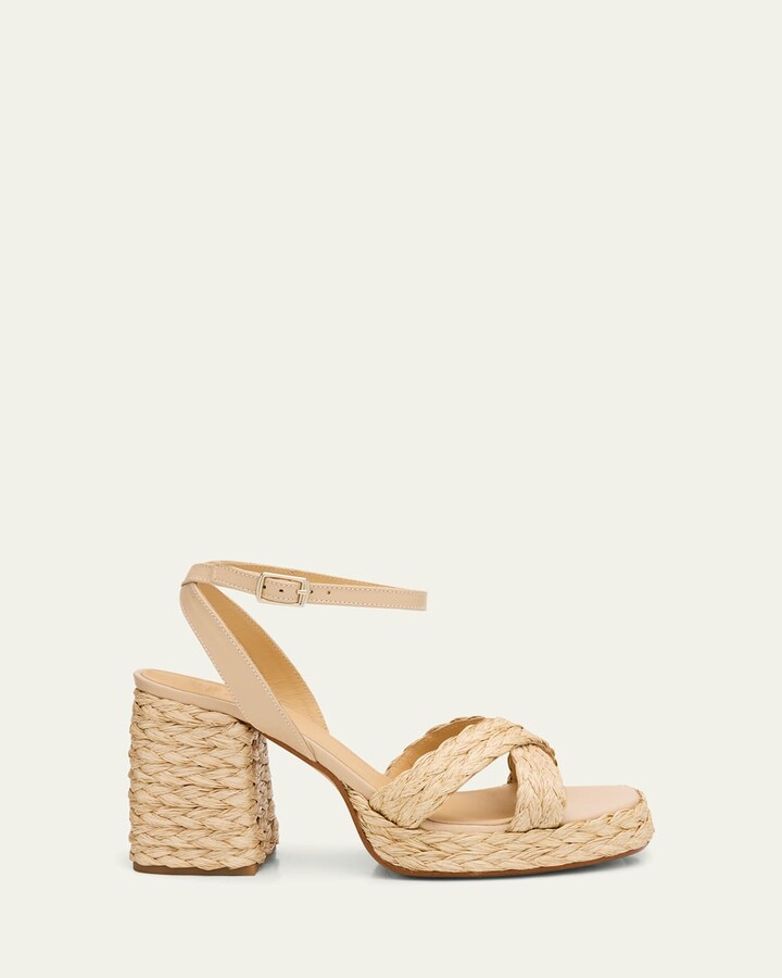 Castaner Valeriette Braided Canvas Espadrille Sandals