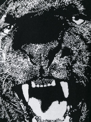 Les Hommes Urban lion print sweatshirt