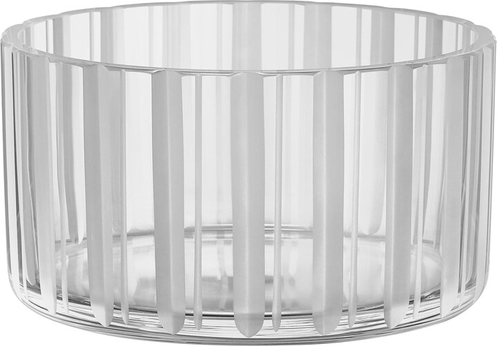 Ingegerd Råman Orrefors Cut In Number Stripes Bowl Small