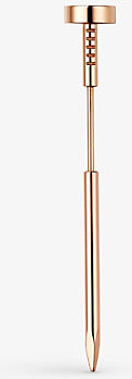 Cartier Mens Rose Gold Juste Un Clou 18ct Rose-Gold Tie Pin 1 Size