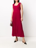 Thumbnail for your product : Antonino Valenti Square-Neck Pleated Dress