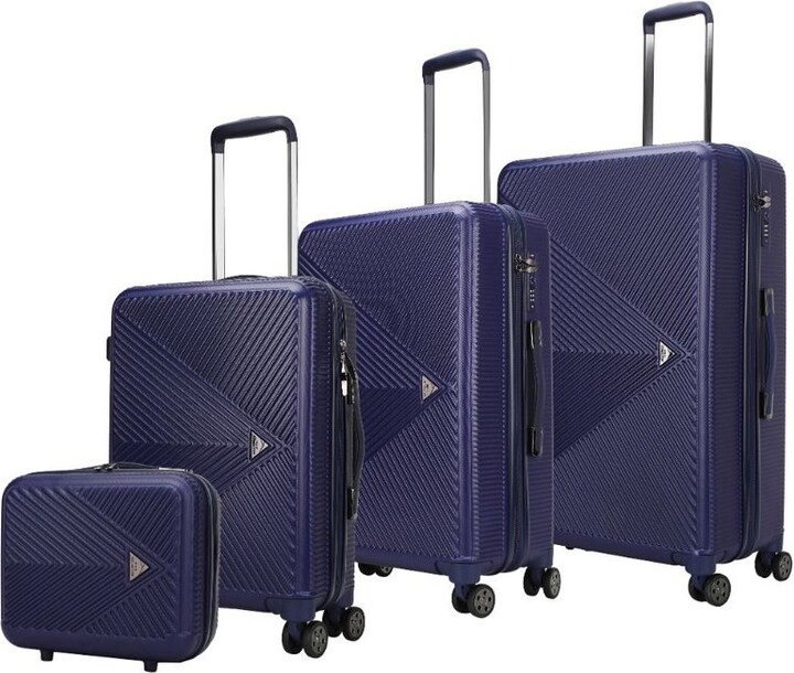 Mkf Collection By Mia K. Felicity Luggage Trolley Bag 4-Piece Set ...