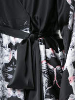 Thumbnail for your product : Thomas Wylde floral kimono-style dress