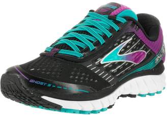Brooks Women's Ghost 9 Running Shoe (BRK-120225 1B 3692230 6 BLU/PUR/WHT)