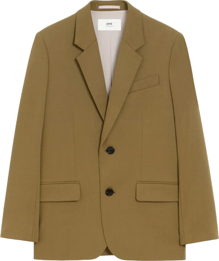 AMI Paris Single-Breasted Blazer