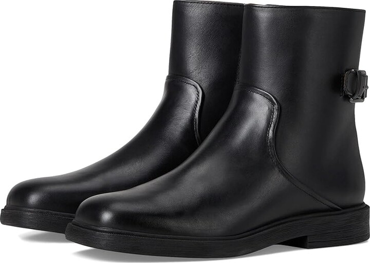 Franco Sarto Pippen Women's Boots Black : 7.5 M Leather